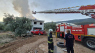 Çatı Yangını Korkuttu