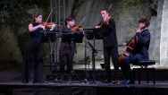 Gümüşlük’te tarihi taş ocağında Varyon Quartet rüzgarı esti