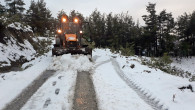 Menteşe’de Kar Mesaisi
