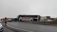 YOLCU OBOSÜ SAKAR’DA KAZA YAPTI