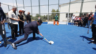Yatağan’a Çim Hokeyi Sahası Açıldı
