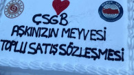 Muğlalı memurlar “Aşkımızın Meyvesi Toplu Satış Sözleşmesi “