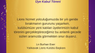 Bodrum Yalıkavak Lions Kulübü 1. Yılını Coşkuyla Kutluyor