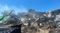 Bodrum’da Depo Yangını