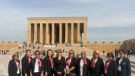 Muğlalı Kadın Muhtarlardan Cumhuriyetin 93. Yılına Özel Anıtkabir Töreni