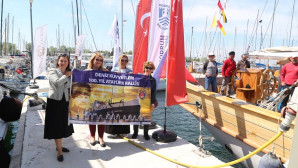 STS BODRUM OKUL GEMİSİ KALAMIŞ’TA