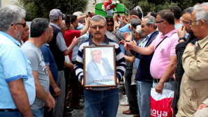 Gazeteci Ekrem Orhan toprağa verildi.