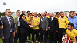 Vali Civelek, Valilik Kupası Finali Ve Ödül Törenine Katıldı