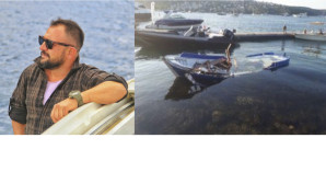 Gazetecilerin bulunduğu balıkçı teknesine çarpan kaptan tutuklandı.