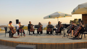 Gümüşlük Festivali Viyolonsel-Piyano ikilisini Zefirya’da ağırladı