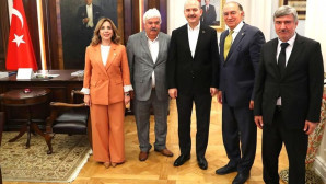 Milletvekili ve başkanlardan İçişleri Bakanı Soylu’ya ziyaret