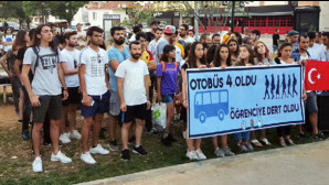 ULAŞIM ZAMMINA ÖĞRENCİLERDEN SERT TEPKİ