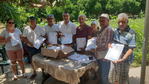 Bodrum Mazı’da 30 yıl sonra tapularına kavuştular.