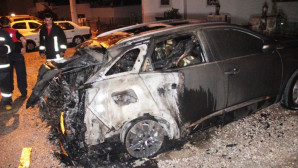 Bodrum’da Lüks Cipi Havlu ile Tutuşturup Yaktılar