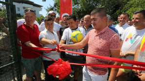 Aras Karaova Formasıyla Top Koşturdu