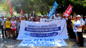 KESK ,Muğla’dan Ankara’ya Hareket Etti
