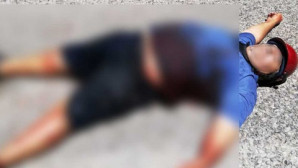 Motosiklet kazası altında cinayet çıktı