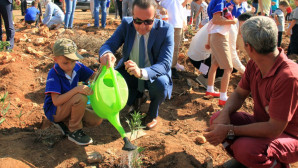Milas’ta Yeni Eğitim-Öğretim Yılının İlk Dersi Fidan Dikimiyle Gerçekleştirildi