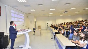 İlk Ders Rektör Çiçek’ten