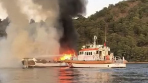 Fethiye’de Gulet Teknede Yangın: 1 Ölü, 4 Yaralı
