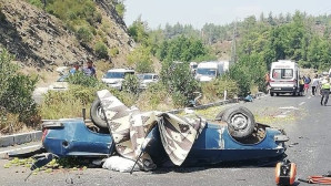 Köyceğiz’de kaza: 1 ölü, 4 yaralı