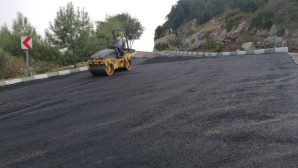 BODRUM BELEDİYESİ’NDEN YOLLARA 47 BİN TON SICAK ASFALT