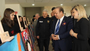 Kadın İllüstrasyon Resim Sergisi ilgi gördü