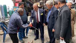 Kaymakamdan Pazar Esnafına Ziyaret