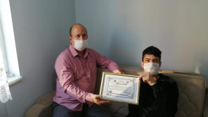 Polis Çocuklarına Teşekkür Belgesi