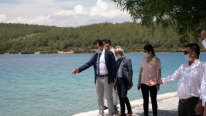 BAŞKAN ARAS, BİR DİZİ İNCELEMELERDE BULUNDU