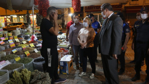 TURGUTREİS’TE KOVİD-19 DENETİMİ