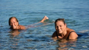 Datça’da Aralık ayında Deniz keyfi