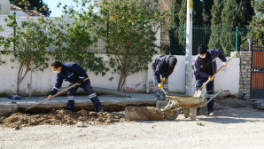 ÜST YAPI ÇALIŞMALARI BAŞLADI