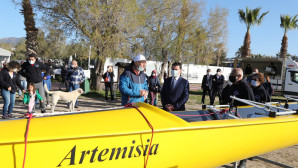 “ARTEMİSİA” DENİZE İNDİRİLDİ