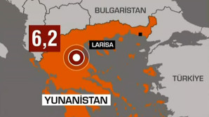 YUNANİSTAN DA DEPREM