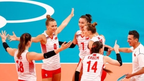 A MİLLİ KADIN VOLEYBOL TAKIMIMIZ ÇİN’İ 3-0 MAĞLUP ETTİ