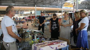 ANTİKA PAZARI KAPILARINI AÇTI