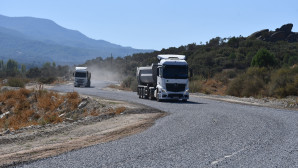 Hacıbayramlar-Kırıkköy arası asfaltlandı