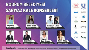 BODRUM BELEDİYESİNDEN ‘SARI YAZ KONSERLERİ’