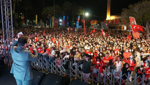 BAŞKAN ARAS; “ATATÜRK CUMHURİYETİ HER TÜRLÜ GERİCİLİĞİ REDDEDER”