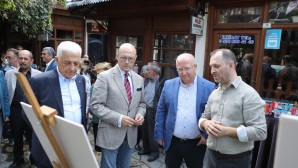 Tarihi Arasta’da illüstrasyon Sergisi