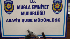 RUHSATLI TABANCASIYLA ATEŞ ETTİ