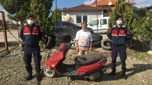 MOTOSİKLET HIRSIZI YAKALANDI