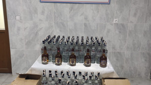 SAHTE İÇKİ ELE GEÇİRİLDİ