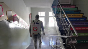 Okullarda Dezenfekte Çalışmaları Devam Ediyor