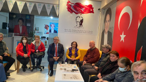 MUĞLA’NIN EFSANE BAŞKANI SAATÇİ İLÇE GEZİLERİNE BAŞLADI