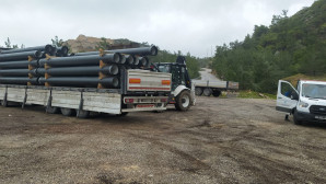 Datça’da İçme Suyu Döşenmeye Başladı