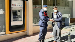 DOLANDIRILMAKTAN  SON ANDA JANDARMA KURTARDI