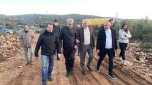 Menteşe’de sanayinin şehir dışına alınması için ilk kazma vuruldu