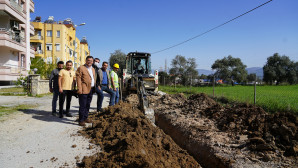 DOĞAL GAZ İÇİN İLK KAZMA VURULDU